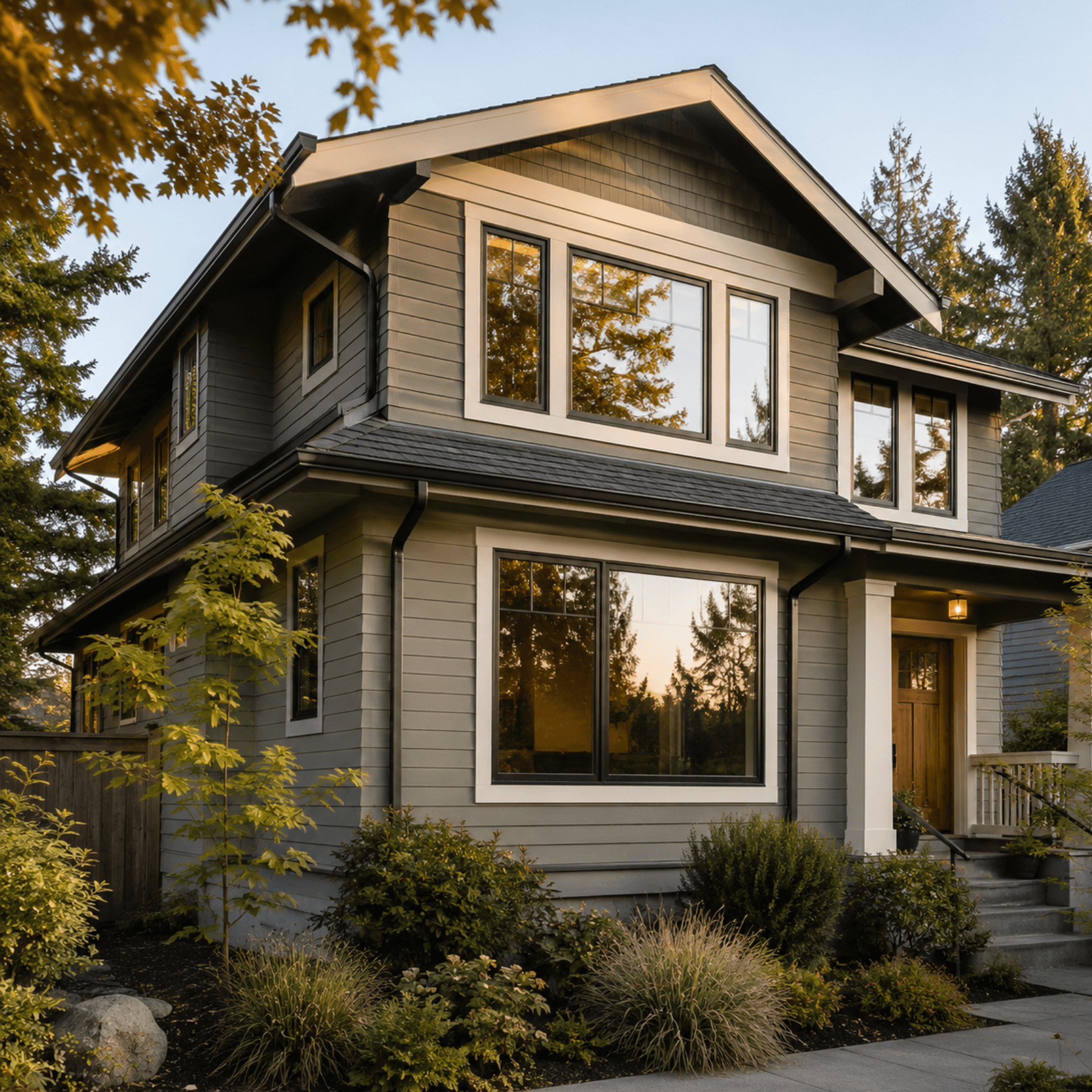Replacement windows installed on a Portland home